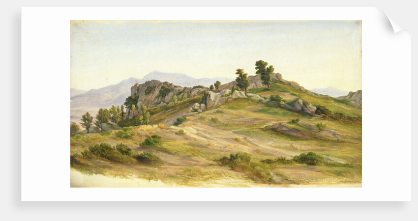 The Serpentara at Olevano, 1824 by Joachim Faber