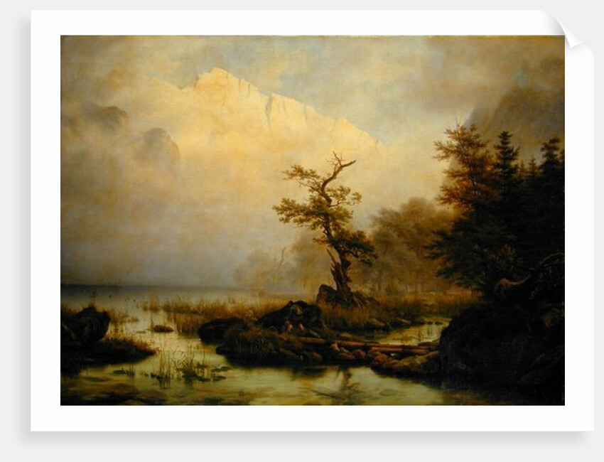 An Autumn Morning at Konigssee, 1835 by Thomas Fearnley