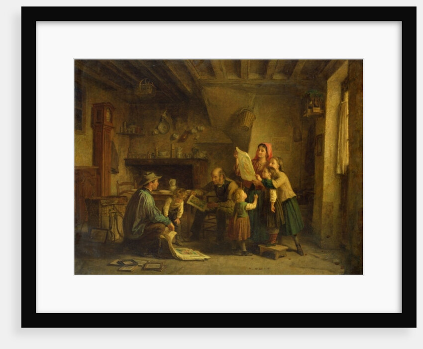 The Art Dealer by Pierre Edouard Frere
