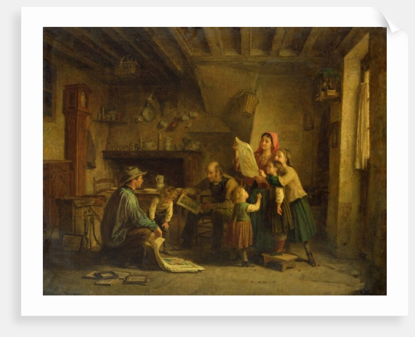 The Art Dealer by Pierre Edouard Frere