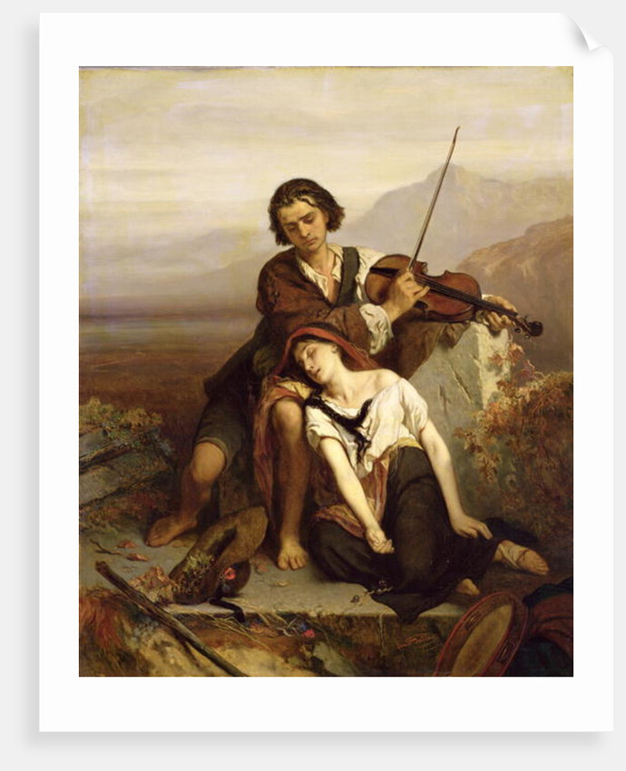 Comfort in Grief, c.1852 by Louis Gallait