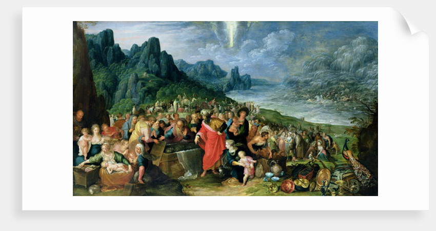 The Israelites on the Bank of the Red Sea, 1621 by Frans II the Younger Francken