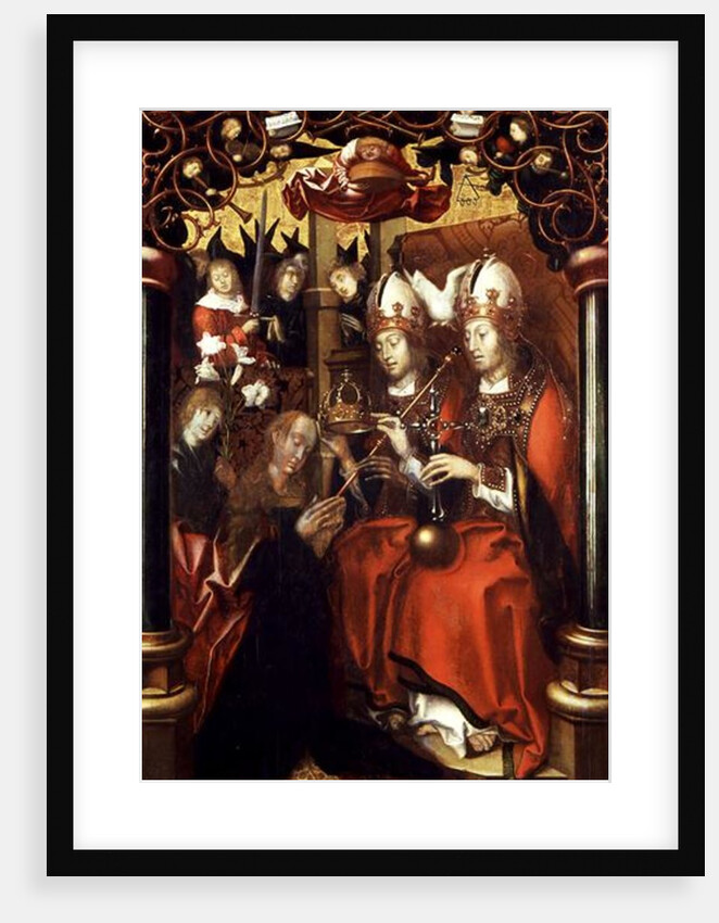 The Crowning of the Virgin Mary by Hans Fries