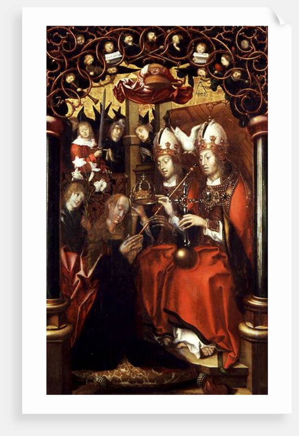 The Crowning of the Virgin Mary by Hans Fries