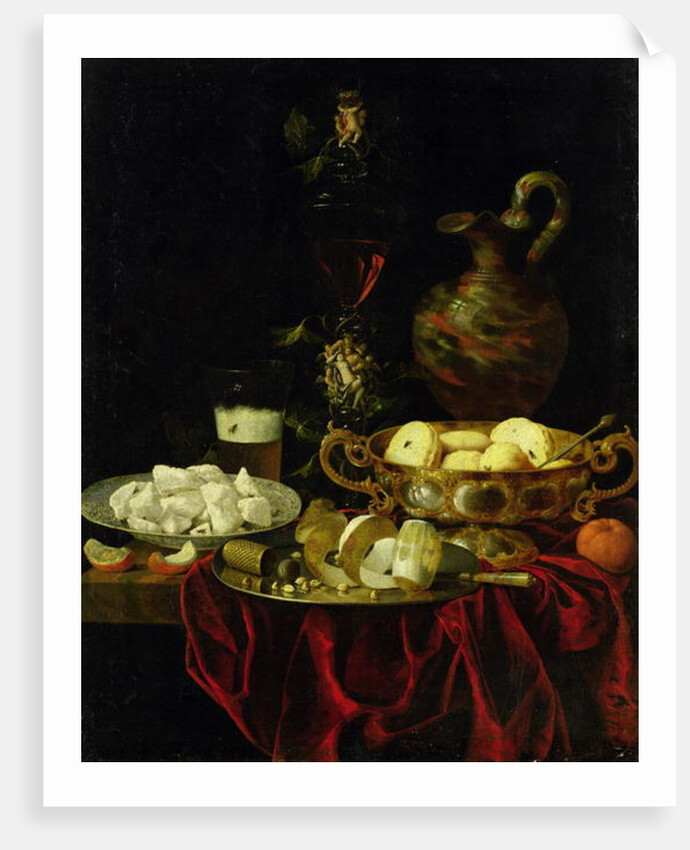 Still Life by Johann Georg (1630/31-88) Hinz