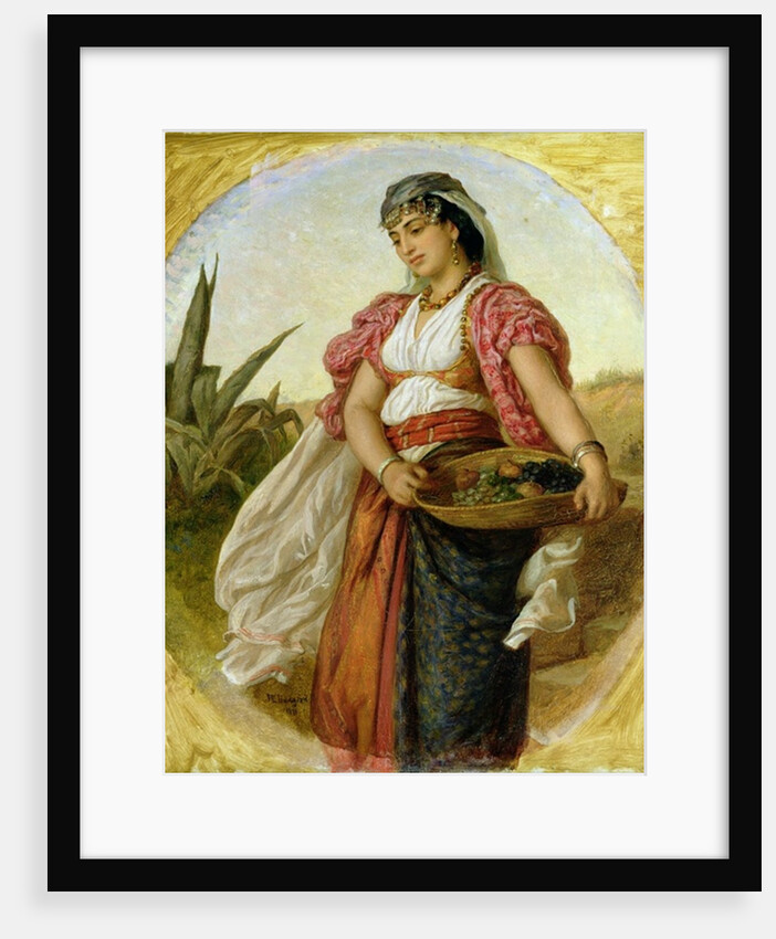 A Woman from Algiers, 1871 by John Evan Hodgson