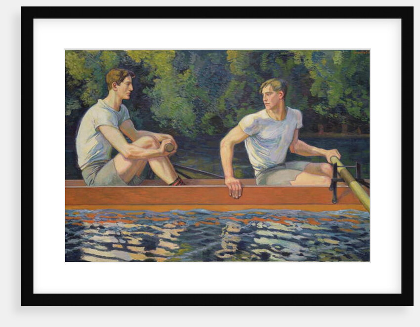 Rowers by Ludwig von Hofmann