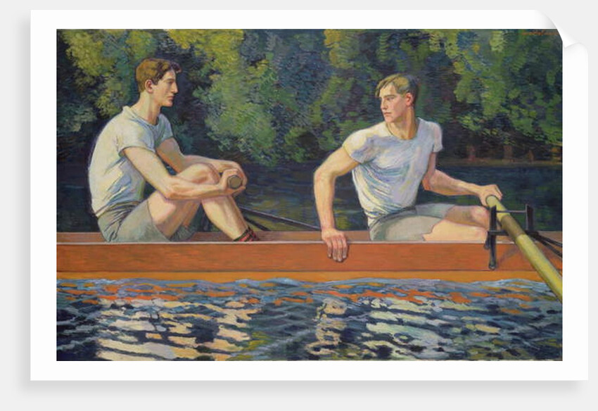 Rowers by Ludwig von Hofmann