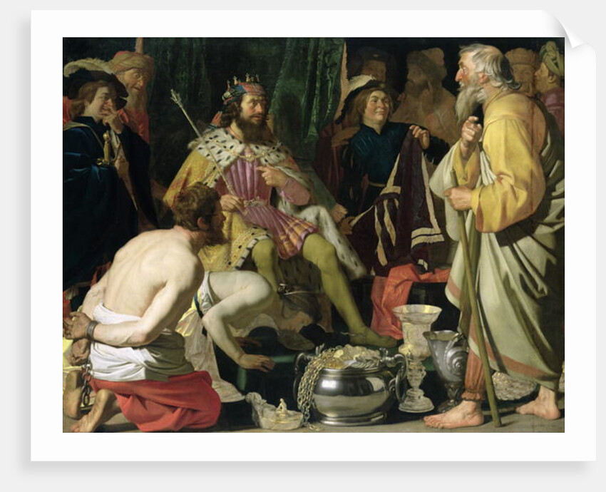 Croesus and Solon, 1624 by Gerrit van Honthorst