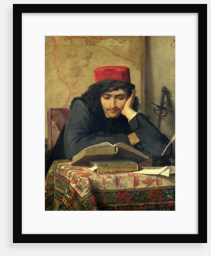 The Reader, 1856 by Ferdinand Heilbuth