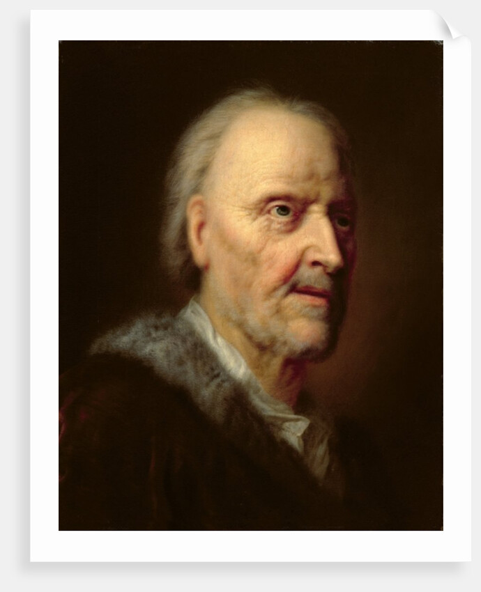 Portrait of an Old Man by Balthasar Denner