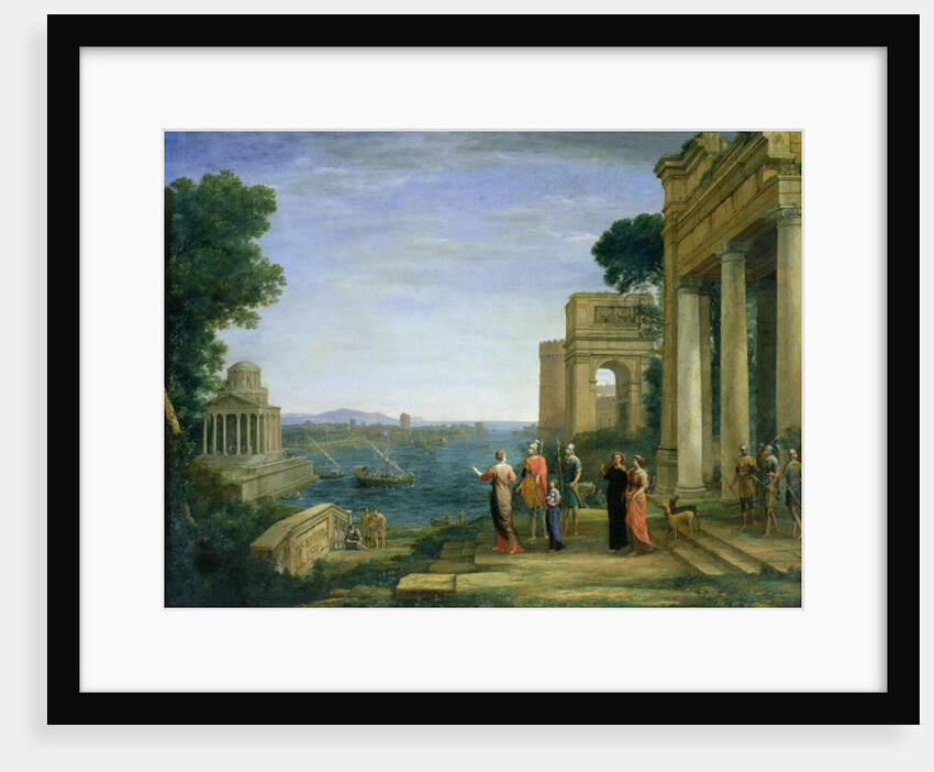 Aeneas and Dido in Carthage, 1675 by Claude Lorrain (1600-82)
