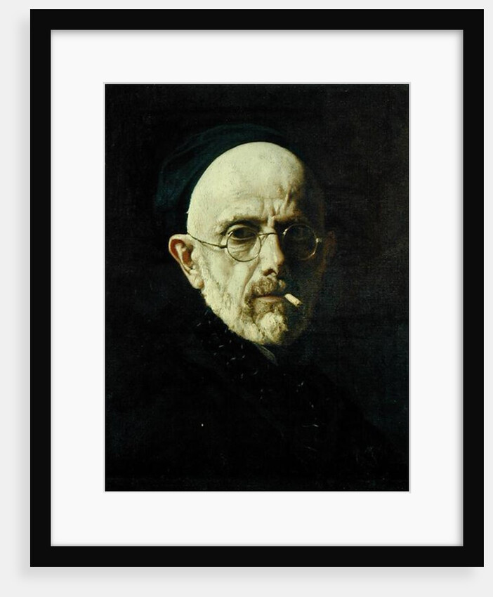 Self Portrait by Henri (1814-82) Lehmann