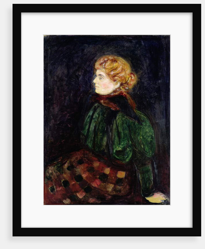 Portrait of Frau Maximilian Harden by Edvard Munch