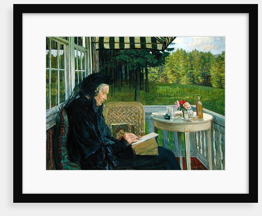 Marie Zacharias, Sunny Evening, 1904 by Leopold Karl Walter von Kalckreuth