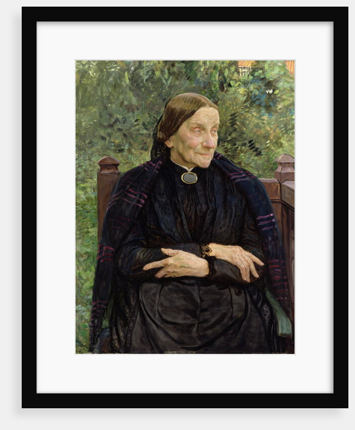 Lichtwark's Mother, 1908 by Leopold Karl Walter von Kalckreuth