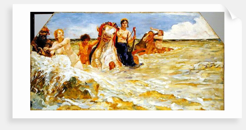 Sea Gods in the Surf, 1884-85 by Max Klinger