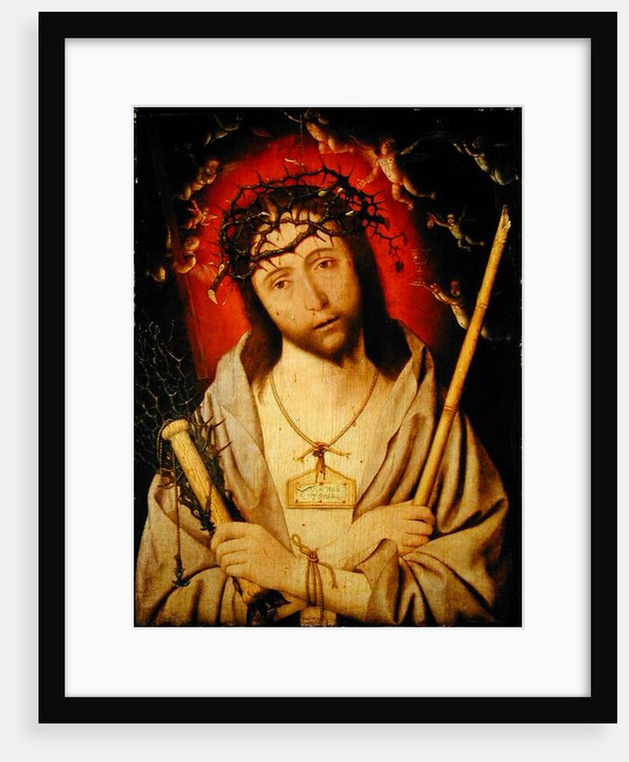 Christ as the Man of Sorrows by Jan Mostaert