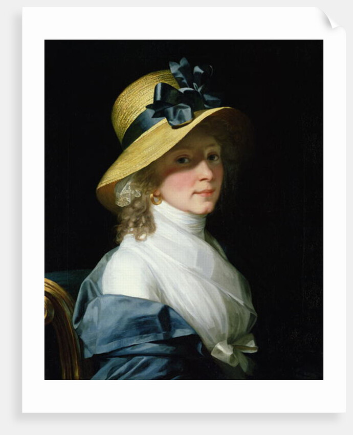 Portrait of Frau Senator Elisabeth Hudtwalcker, nee Moller, 1798 by Jean Laurent Mosnier