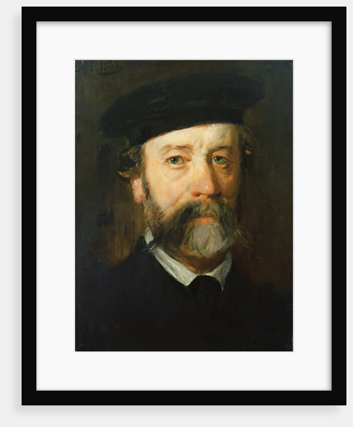 Portrait of a Man with a Beard, 1863 by Hans von Marees