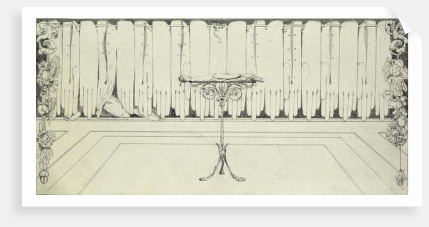 Tranquility from a series of ten plates from 'Paraphrase on the Discovery of a Glove'. by Max Klinger
