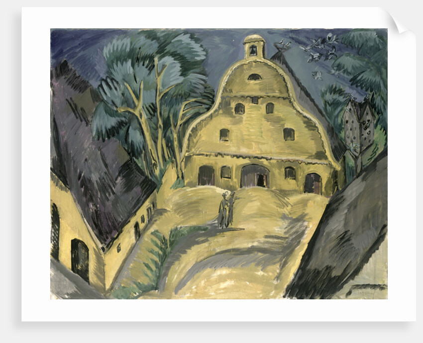 Staberhof Farm on Fehmarn I, 1913 by Ernst Ludwig Kirchner