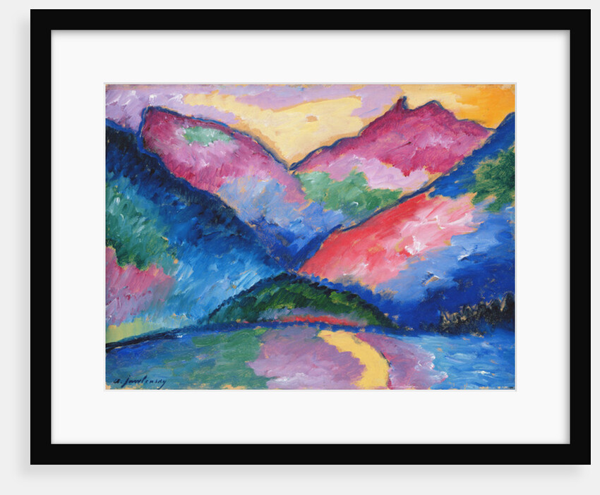 The Oy Valley, 1910 by Alexej von Jawlensky