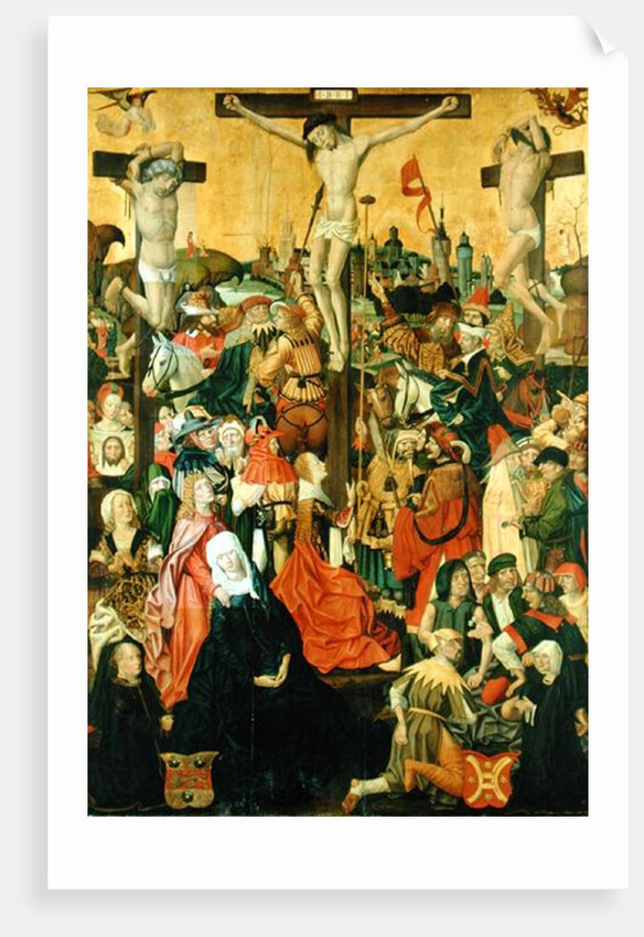 The Crucifixion, c.1500 by Master of Hamburg