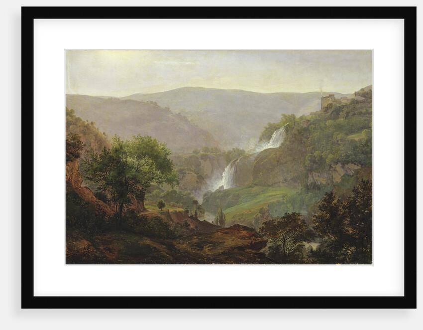 Waterfall near Tivoli, c.1808 by Johann Martin von Rohden