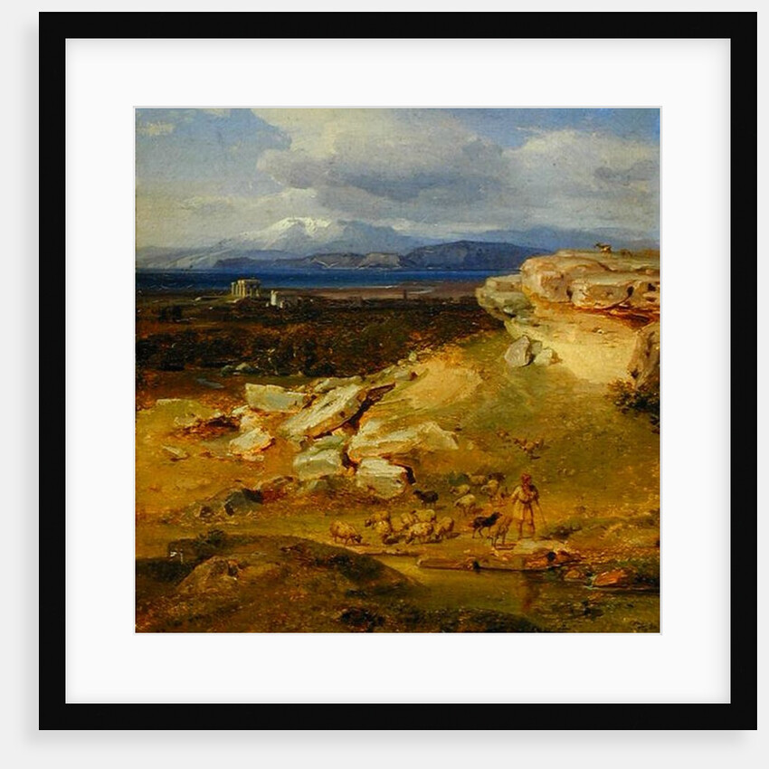 Landscape near Corinth, c.1835 by Carl Rottmann
