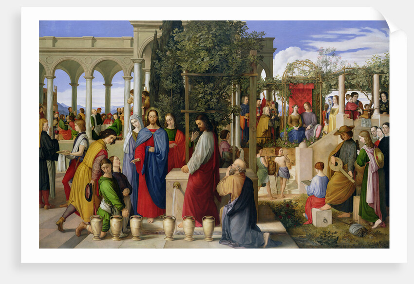 The Marriage at Cana, 1819 by Julius Schnorr von Carolsfeld