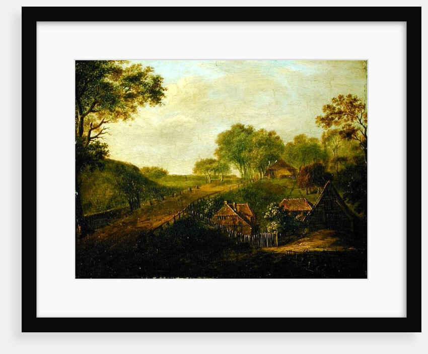 The Vincent Bastion, Hamburg by Friedrich Rosenberg