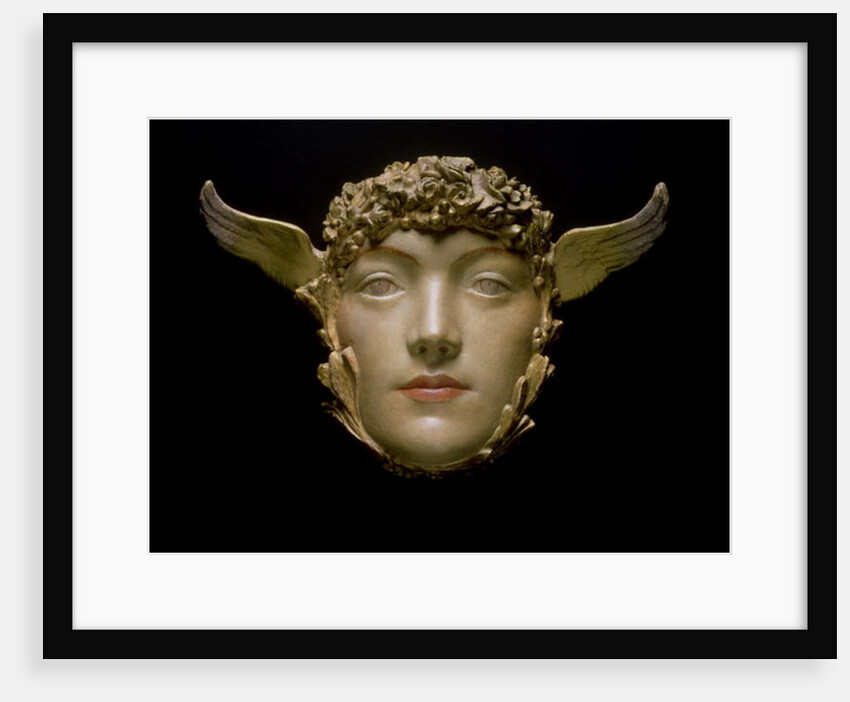 A Mask, c.1897 by Fernand Khnopff