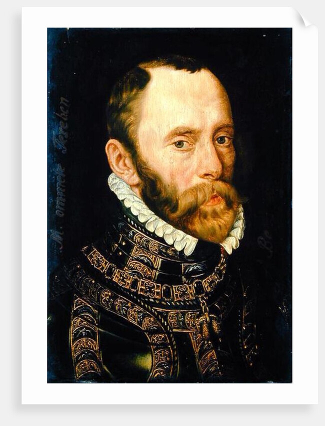Portrait of Filips van Montmorency Count of Hoorne by Adriaen Thomasz Key