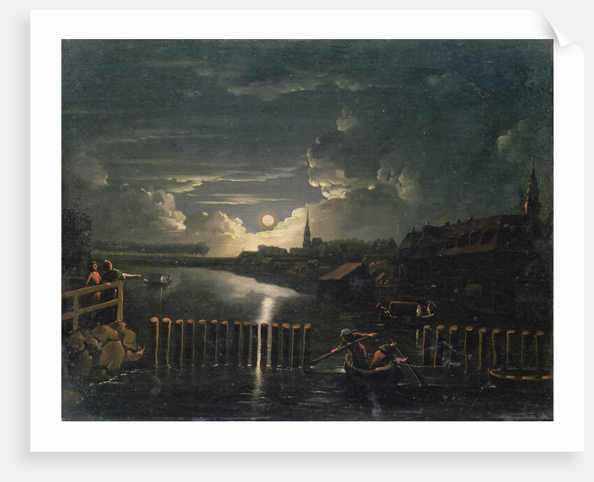 Binnenalster, 1764 by Jens Juel