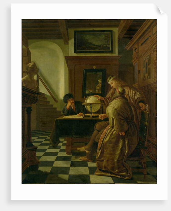 Geographers at Work by Cornelis de Man