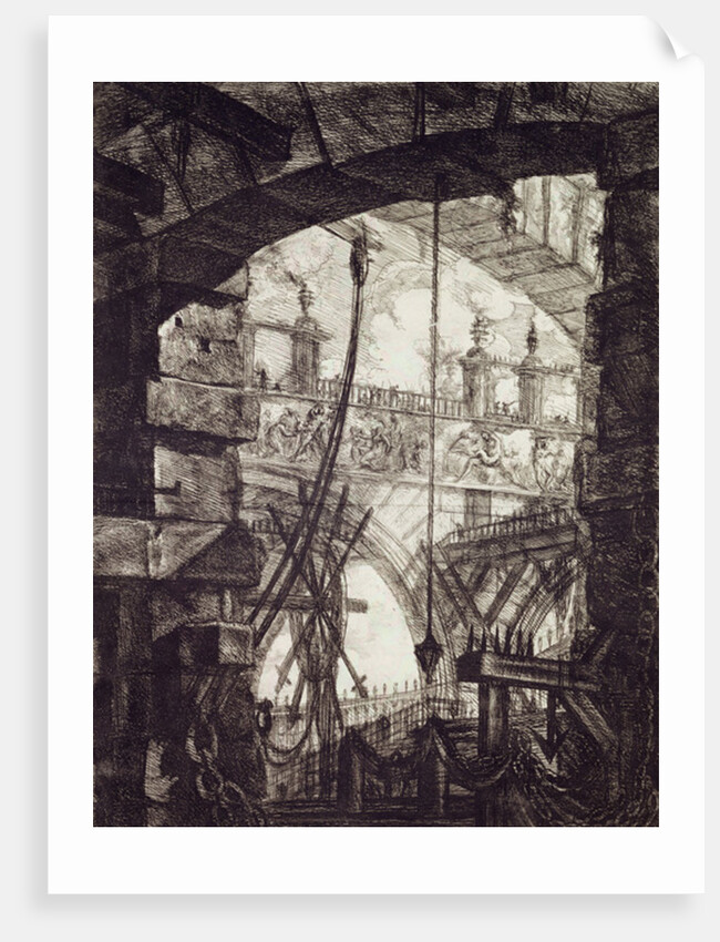 Carceri IV, 1760 by Giovanni Battista Piranesi