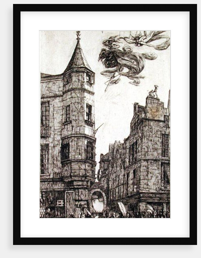 Tourelle, Rue de L'Ecole de Medecine, 22, 1861 by Charles Meryon