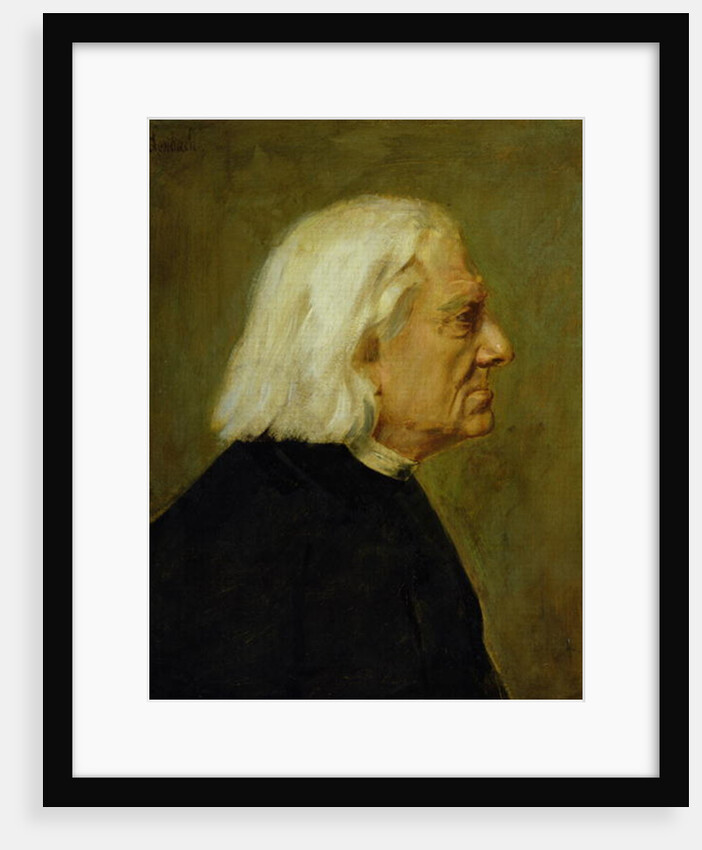 The Composer Franz Liszt, 1884 by Franz Seraph von Lenbach