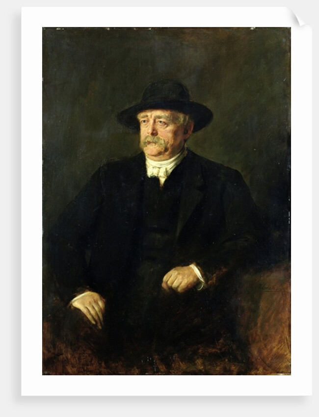 Chancellor Otto von Bismarck, 1879 by Franz Seraph von Lenbach