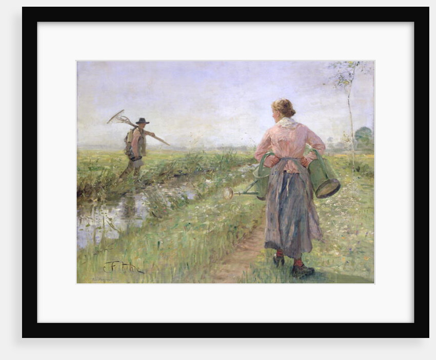 In the Morning, 1889 by Fritz von Uhde