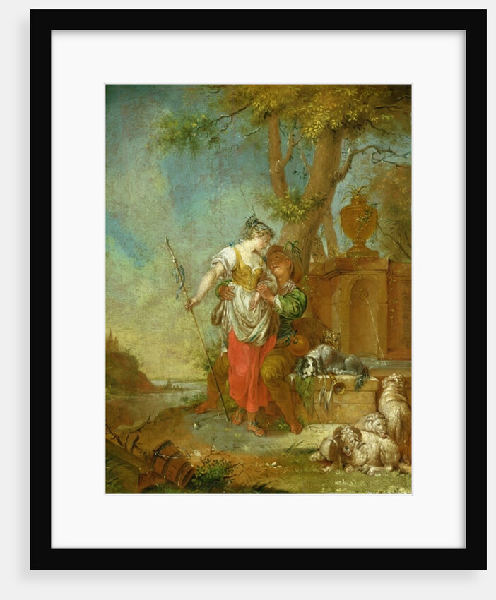 Shepherd and Shepherdess by Januarius Zick