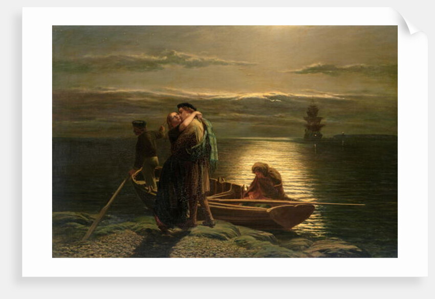 The Emigrant, 1858 by Paul Falconer Poole