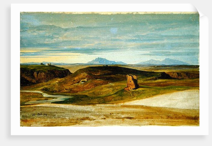 In Campagna, 1822 by Heinrich Reinhold