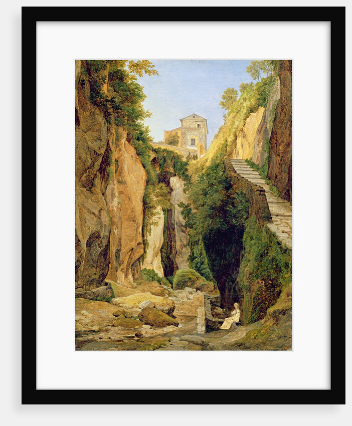 Ravine at Sorrento, 1823 by Heinrich Reinhold