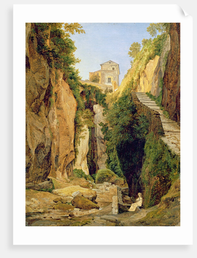 Ravine at Sorrento, 1823 by Heinrich Reinhold