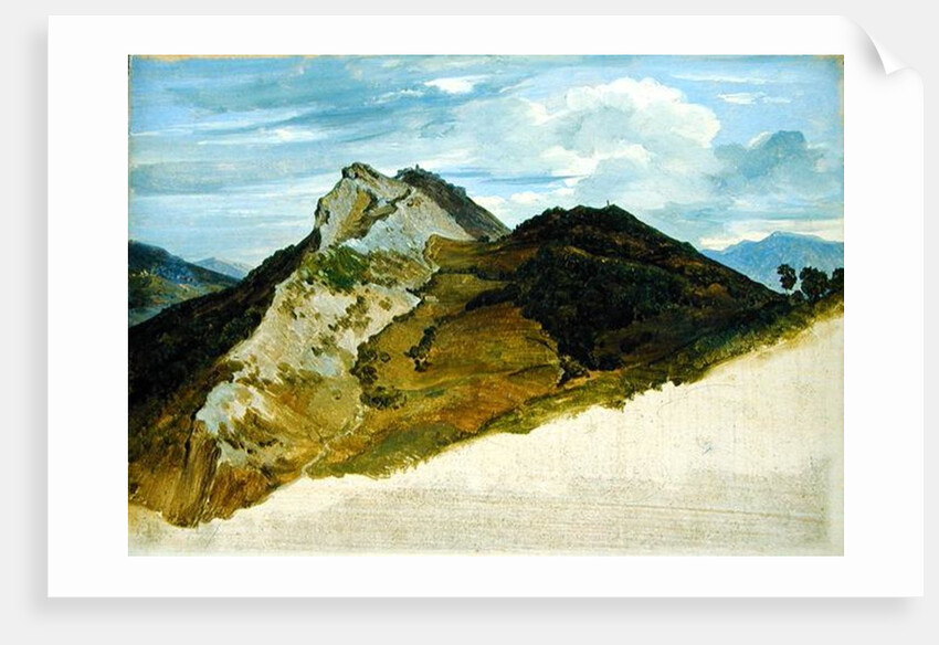 At Civitella, 1822 by Heinrich Reinhold