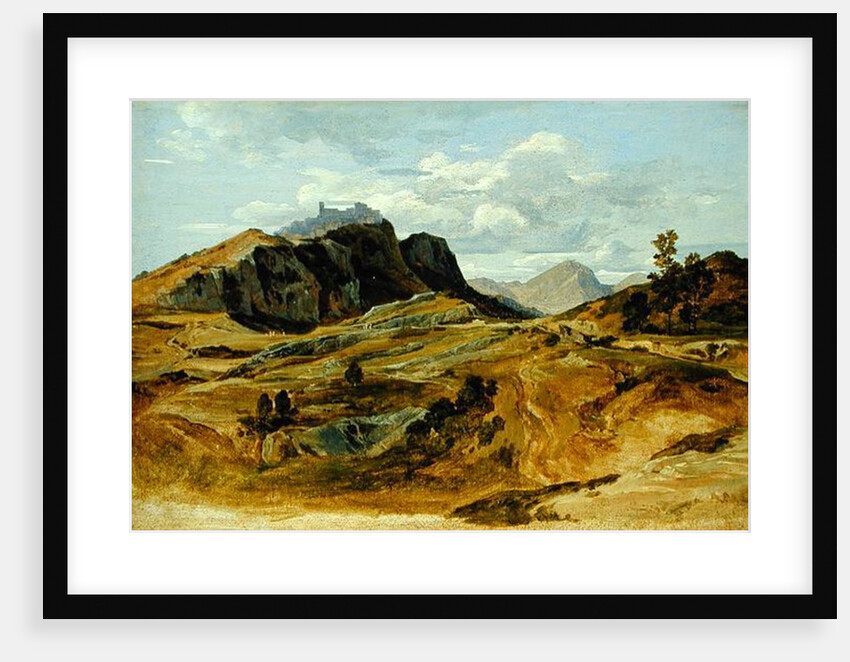 Landscape at Civitella, 1822 by Heinrich Reinhold