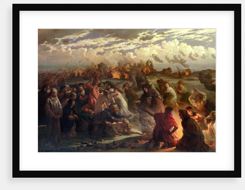 Walpurghis Night, 1862 by Gustav Adolph Spangenberg