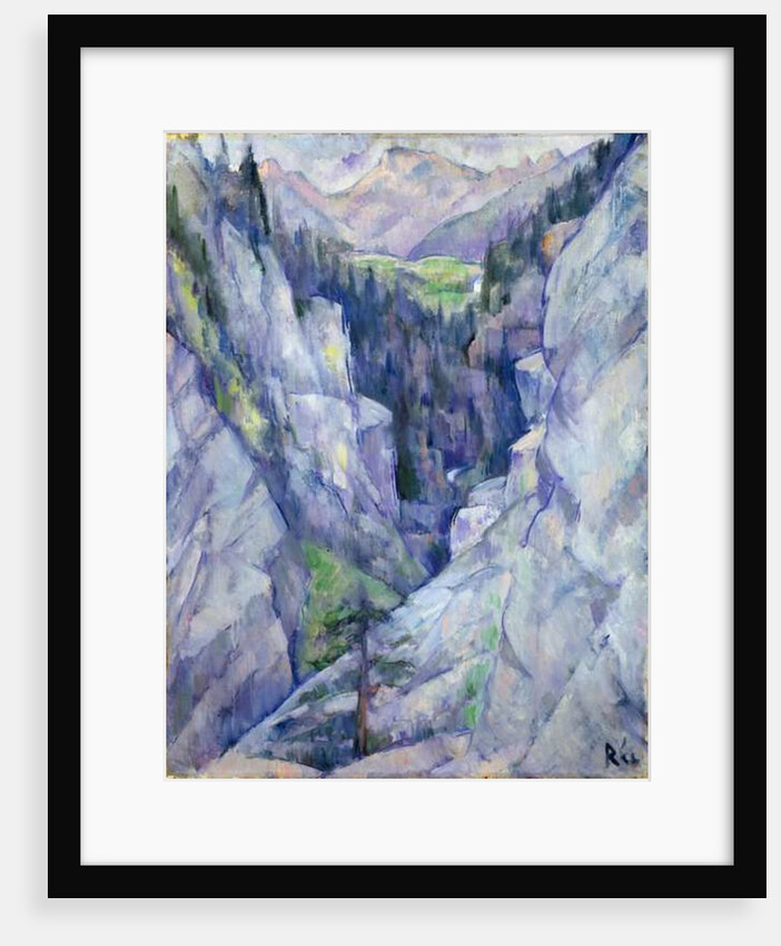 Ravine at Pians, 1921 by Anita Ree